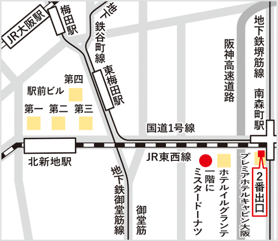 島根県企業立地課 周辺地図