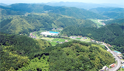 同社社屋・工場のある雲南市掛合町